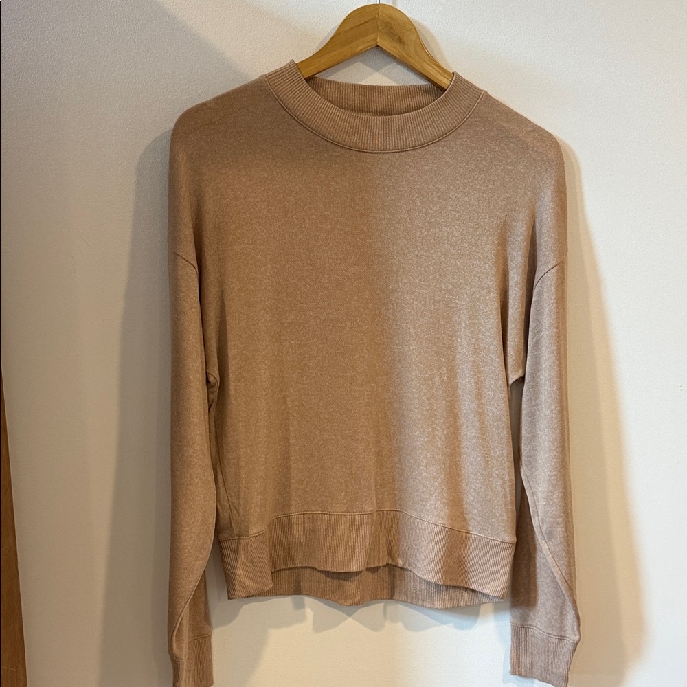 J. Crew Women's Beige Crew Neck Sweater
